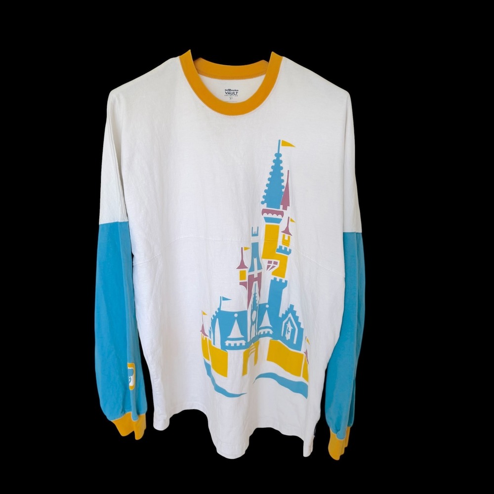 Walt Disney World Vault Collection 50th Anniversary Spirit Jersey XXL White Blue